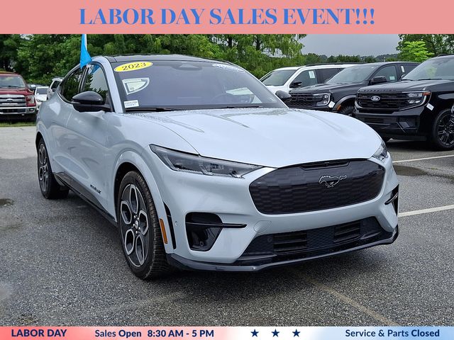 Certified 2023 Ford Mustang Mach-E GT AWD with VIN 3FMTK4SE9PMA68405 for sale in Exton, PA