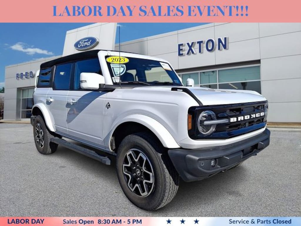 Certified 2023 Ford Bronco Outer Banks SUV