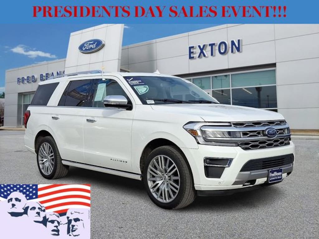 Certified 2022 Ford Expedition Platinum SUV