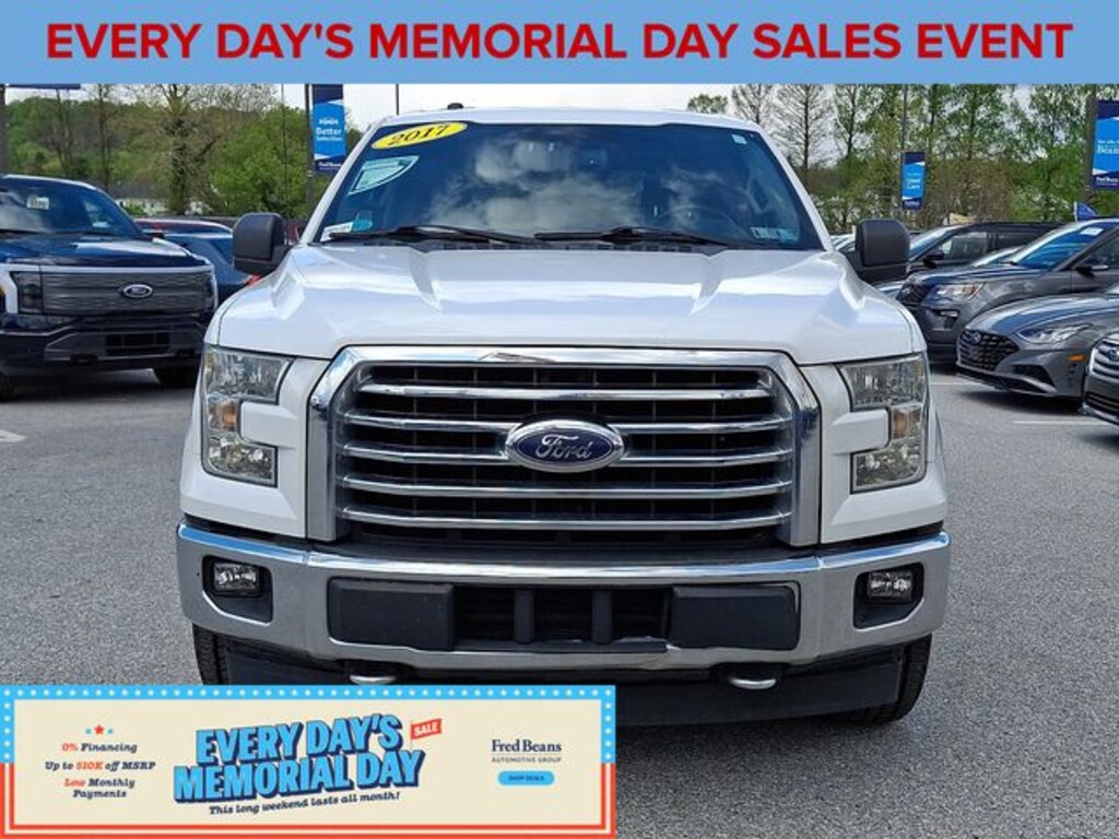 Used 2017 Ford F-150 XLT Truck SuperCrew Cab