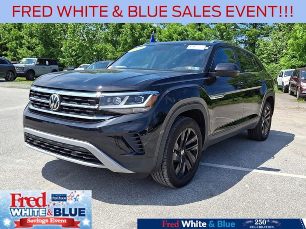 Certified 2023 Volkswagen Atlas Cross Sport 3.6L V6 SE w/Technology SUV