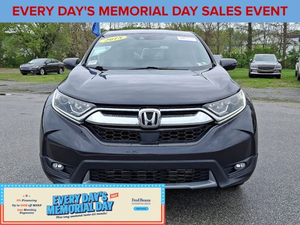 Certified 2018 Honda CR-V EX-L SUV