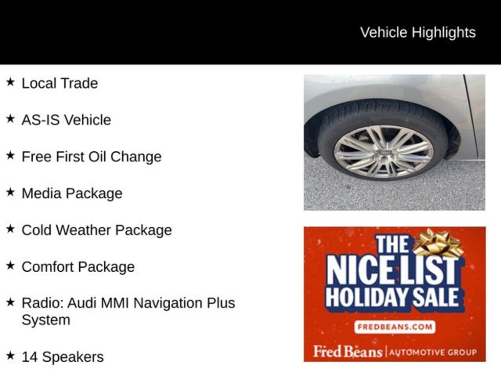 Used 2013 Audi A8 L 3.0T Sedan