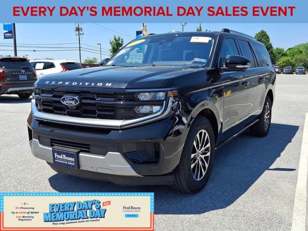 Certified 2025 Ford Expedition Max Platinum SUV