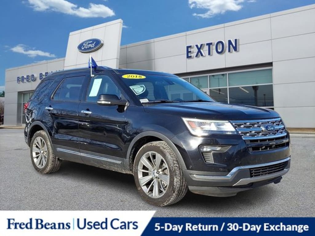 Certified 2018 Ford Explorer Limited SUV