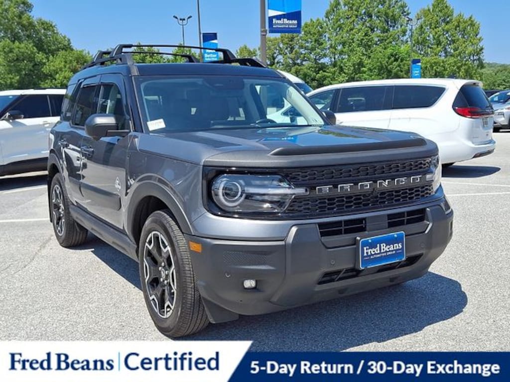 Certified 2025 Ford Bronco Sport Outer Banks SUV