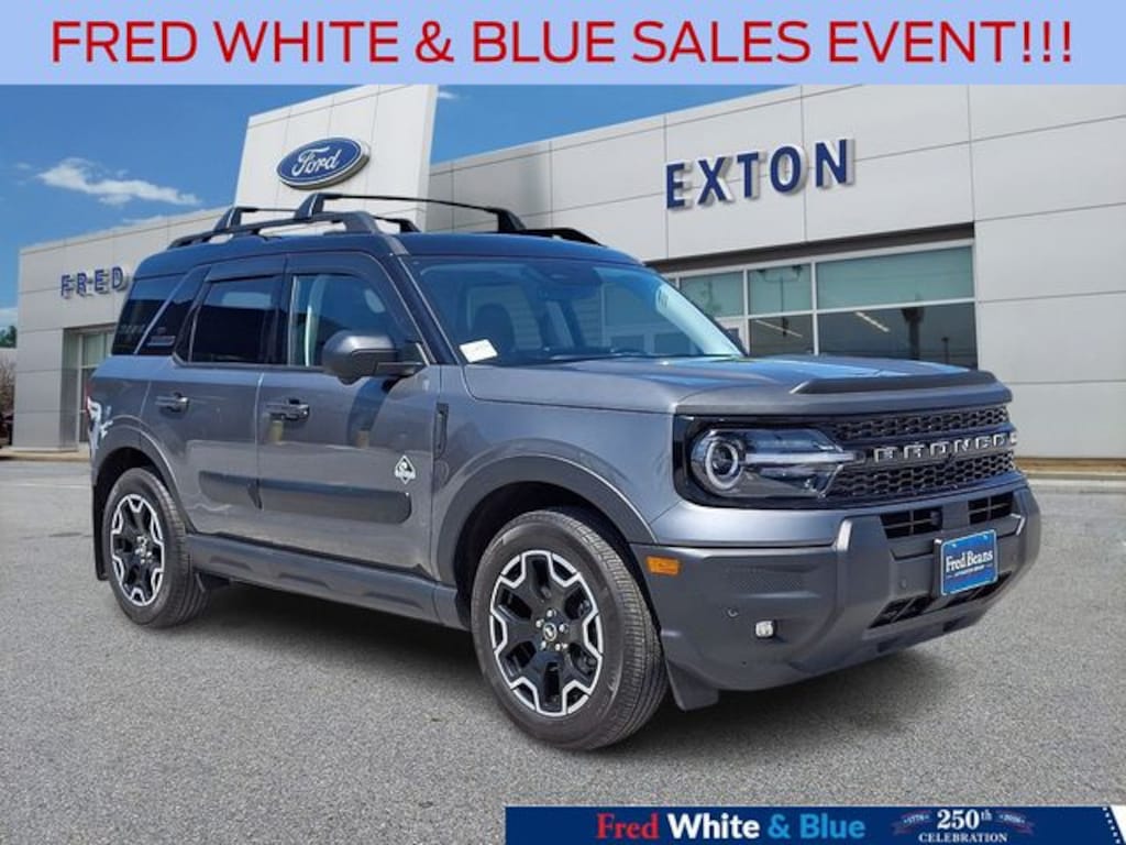 Certified 2025 Ford Bronco Sport Outer Banks SUV