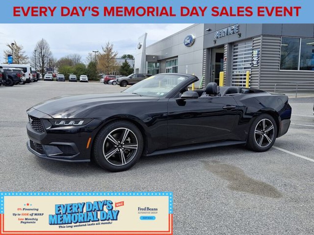Certified 2024 Ford Mustang Ecoboost Premium Convertible
