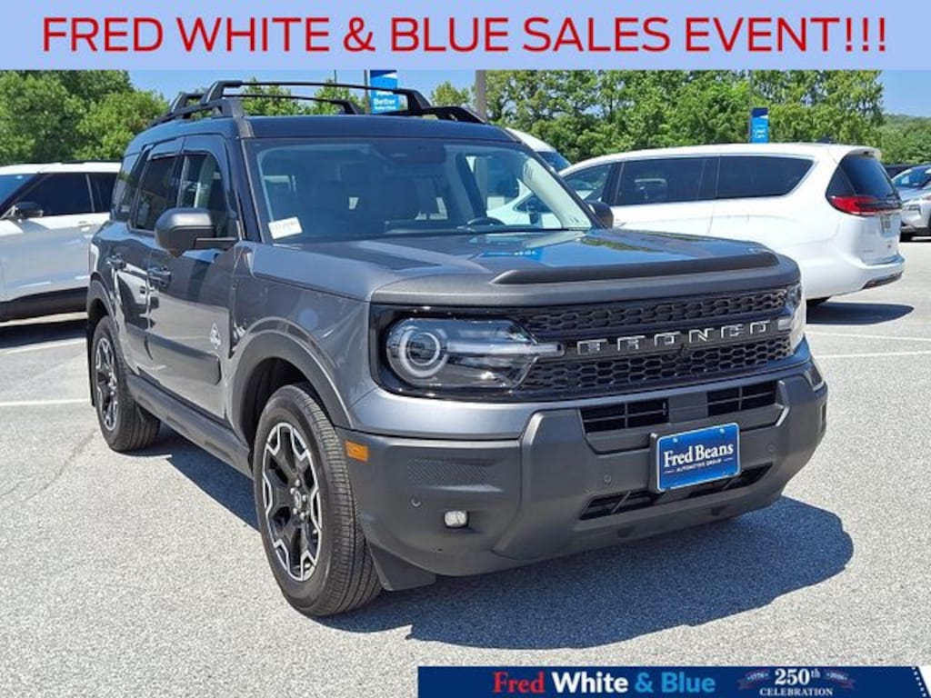 Certified 2025 Ford Bronco Sport Outer Banks SUV