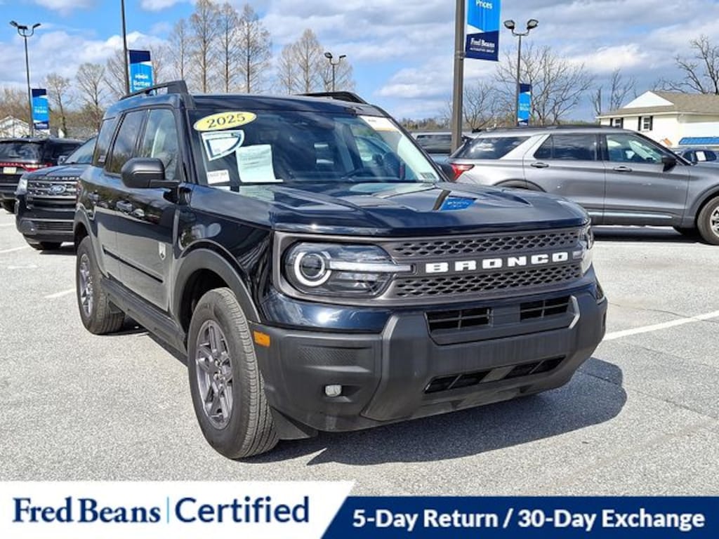 Certified 2025 Ford Bronco Sport Big Bend SUV