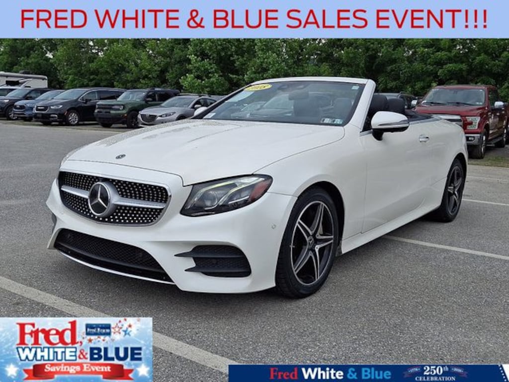 Certified 2018 Mercedes-Benz E-Class E 400 Cabriolet