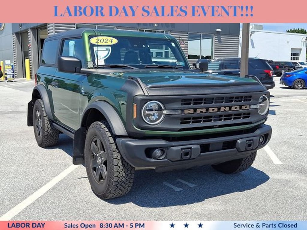 Certified 2024 Ford Bronco Black Diamond SUV