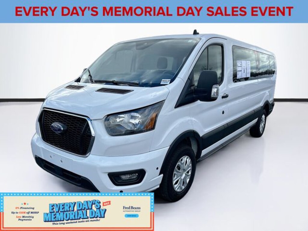 Certified 2024 Ford Transit-350 XLT Wagon Low Roof Van