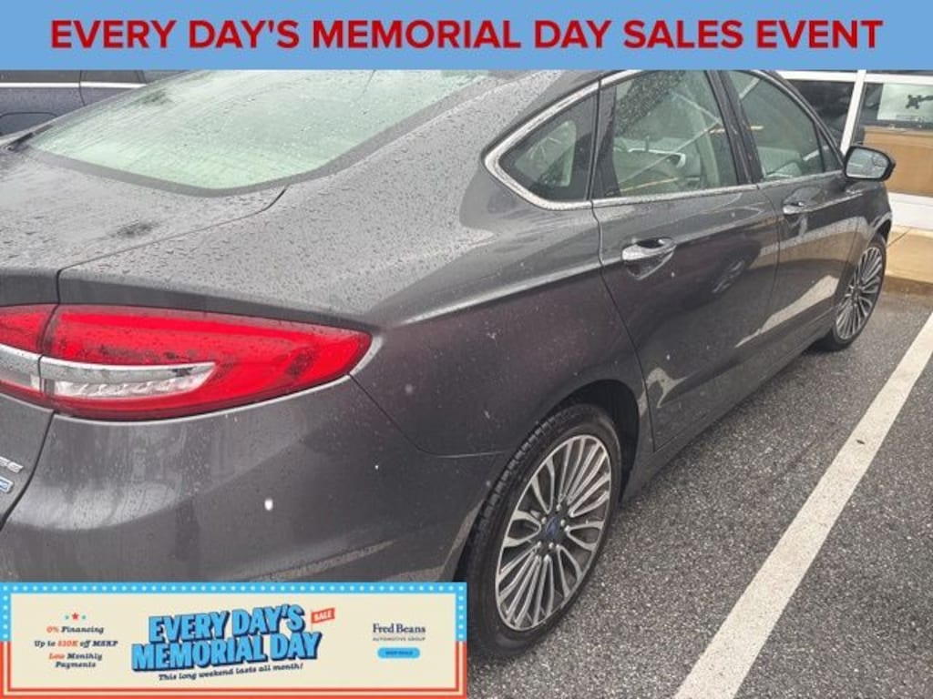 Certified 2017 Ford Fusion SE Sedan