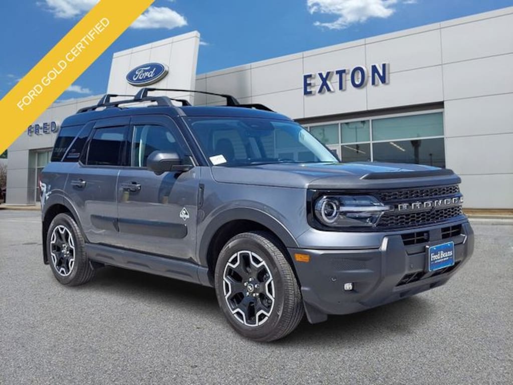 Certified 2025 Ford Bronco Sport Outer Banks SUV