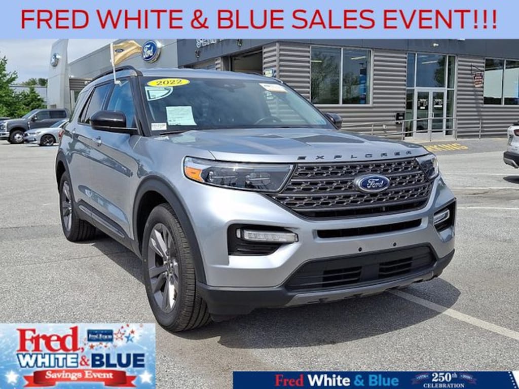 Certified 2022 Ford Explorer XLT SUV
