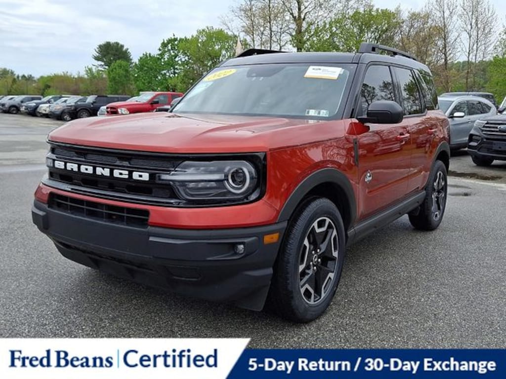 Certified 2022 Ford Bronco Sport Outer Banks SUV