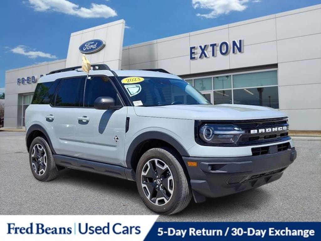 Certified 2023 Ford Bronco Sport Outer Banks SUV