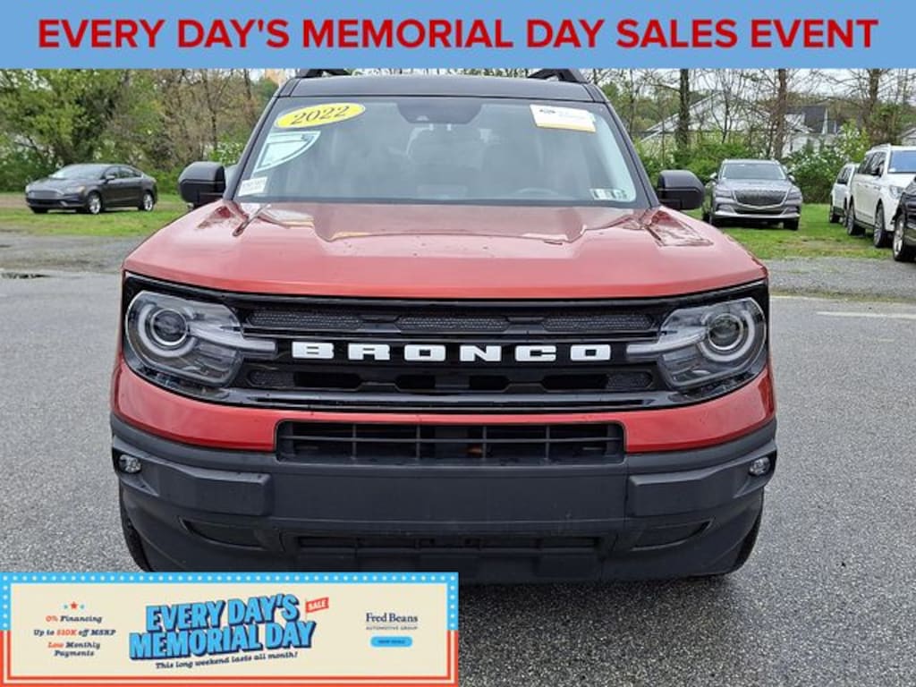 Certified 2022 Ford Bronco Sport Outer Banks SUV
