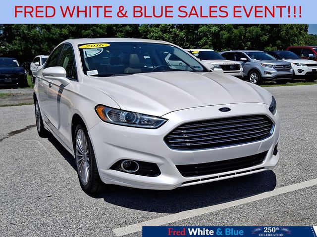 Used 2016 Ford Fusion Titanium with VIN 3FA6P0K92GR400675 for sale in Exton, PA