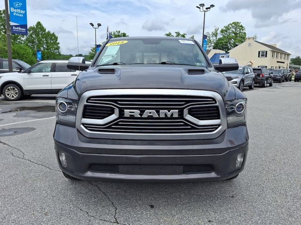 Certified 2018 Ram 1500 Laramie Longhorn Truck Crew Cab