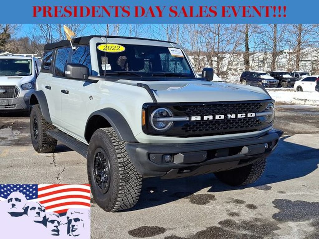 Certified 2022 Ford Bronco Wildtrak SUV