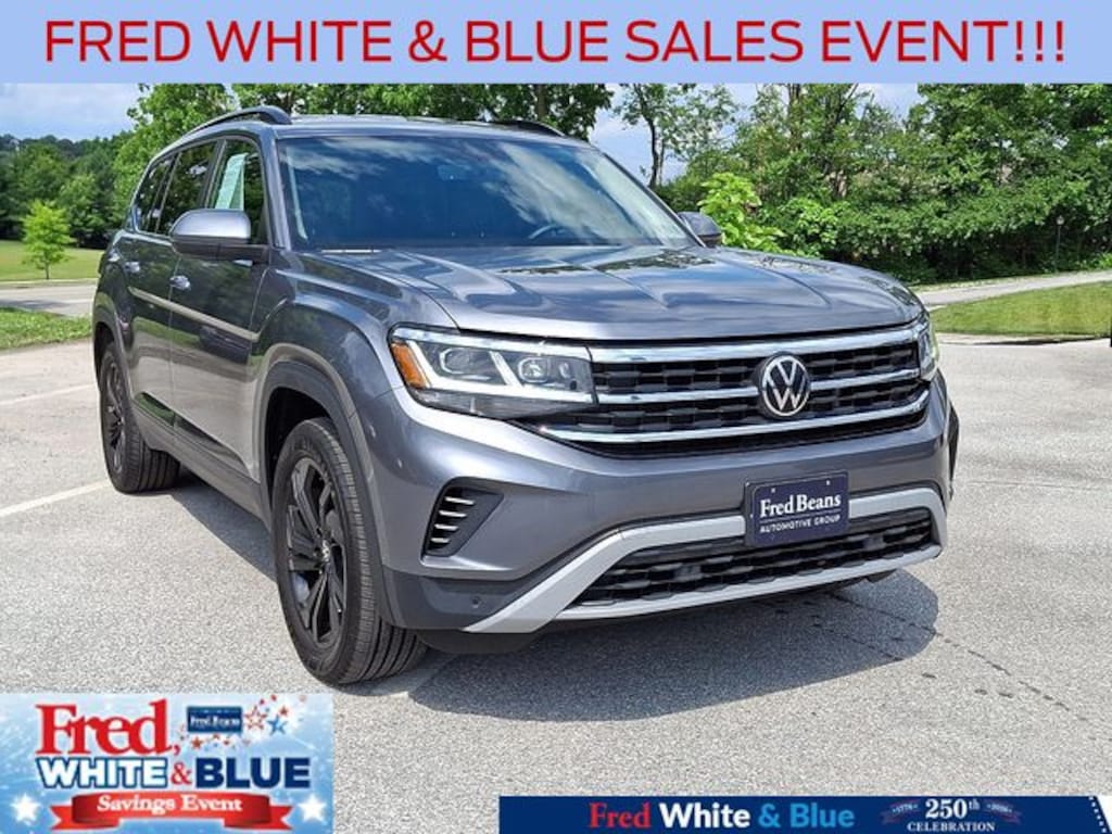 Certified 2023 Volkswagen Atlas 3.6L V6 SE w/Technology SUV