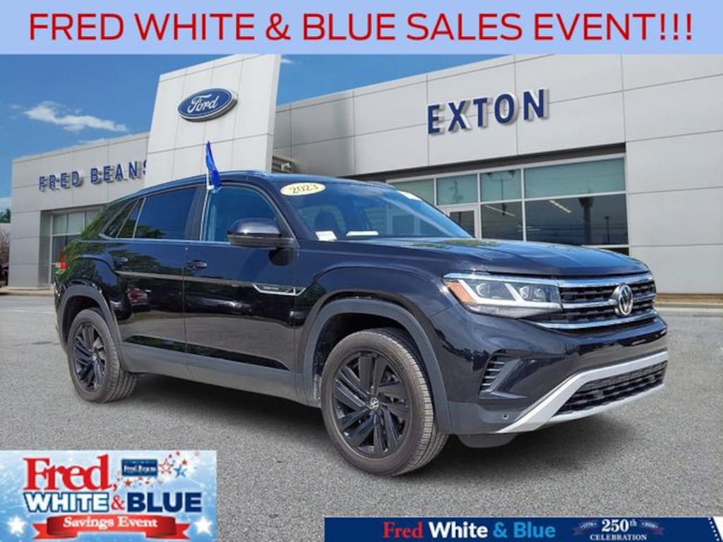Certified 2023 Volkswagen Atlas Cross Sport 3.6L V6 SE w/Technology SUV