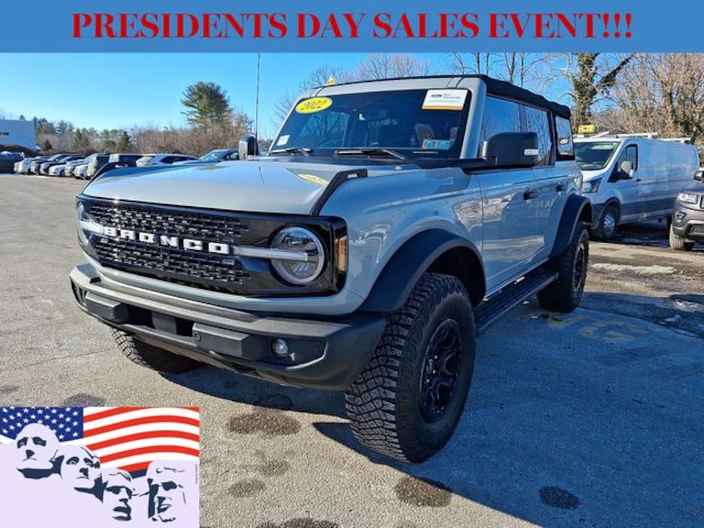 Certified 2022 Ford Bronco Wildtrak SUV