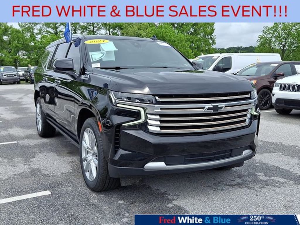 Certified 2021 Chevrolet Suburban High Country SUV