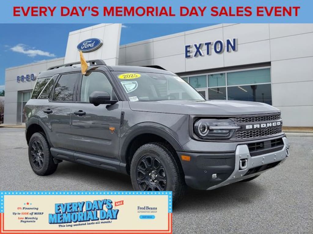 Certified 2025 Ford Bronco Sport Badlands SUV