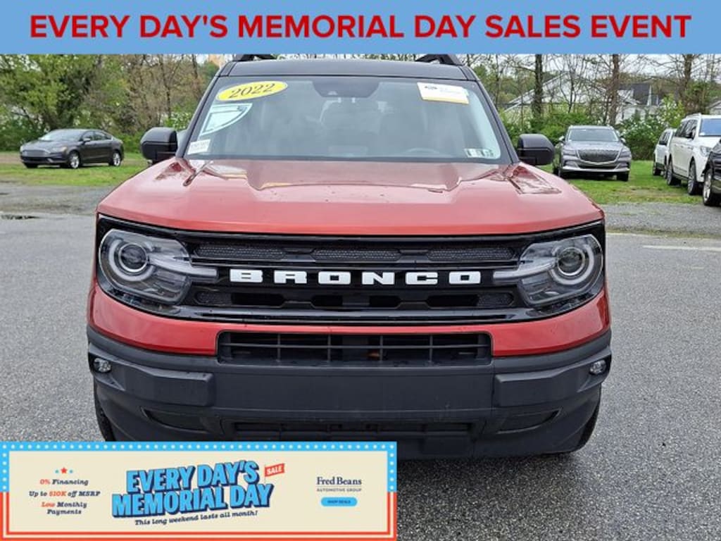 Certified 2022 Ford Bronco Sport Outer Banks SUV