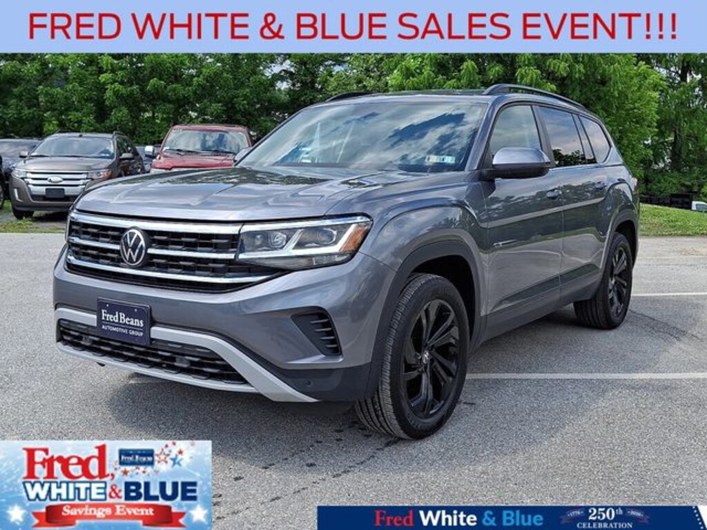 Certified 2023 Volkswagen Atlas 3.6L V6 SE w/Technology SUV