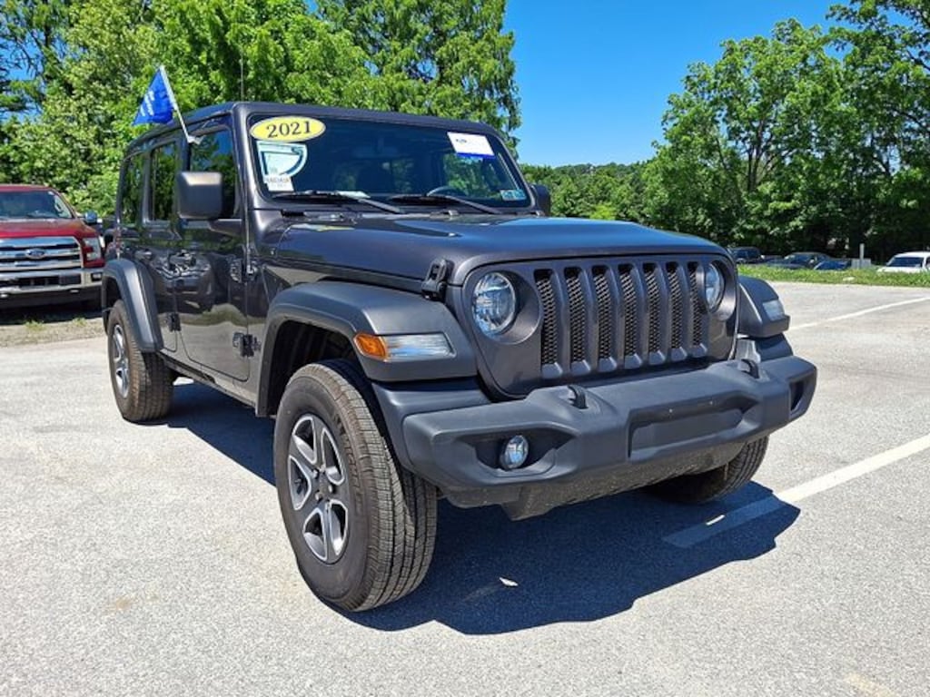 Certified 2021 Jeep Wrangler Unlimited Sport S SUV
