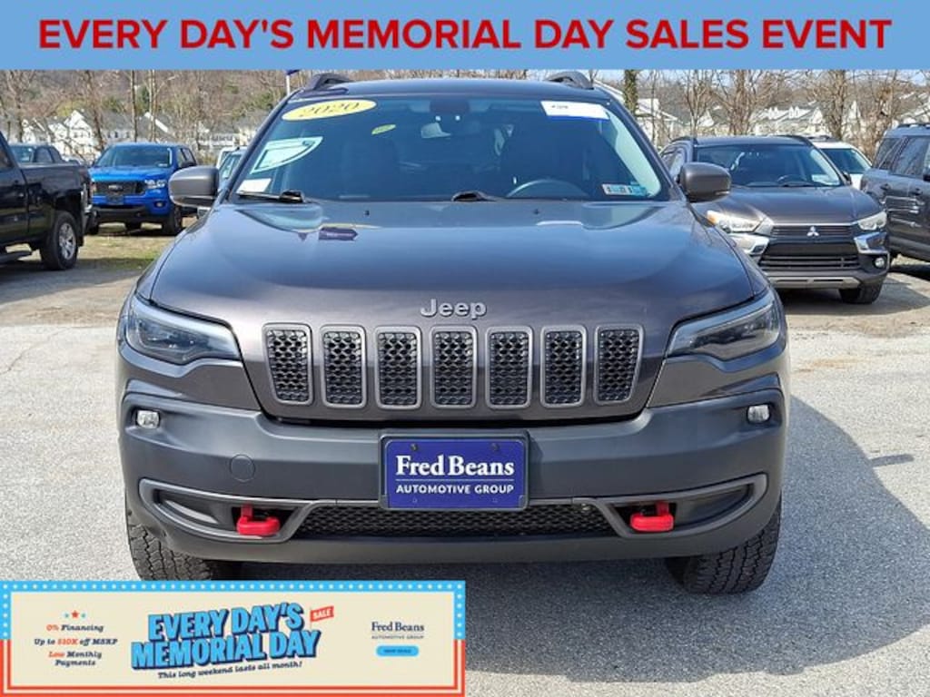 Certified 2020 Jeep Cherokee Trailhawk SUV