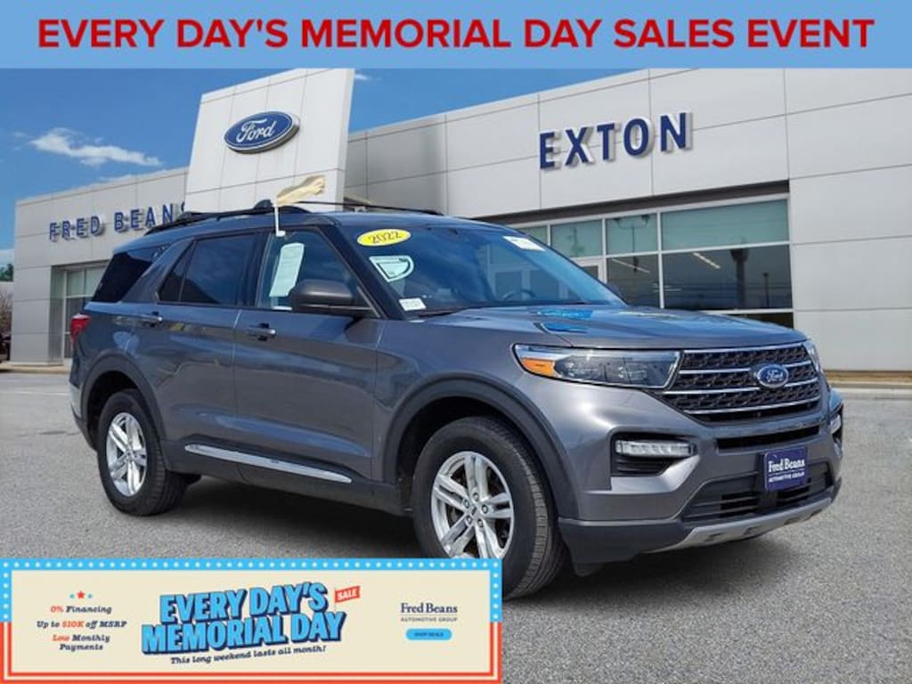 Certified 2022 Ford Explorer XLT SUV