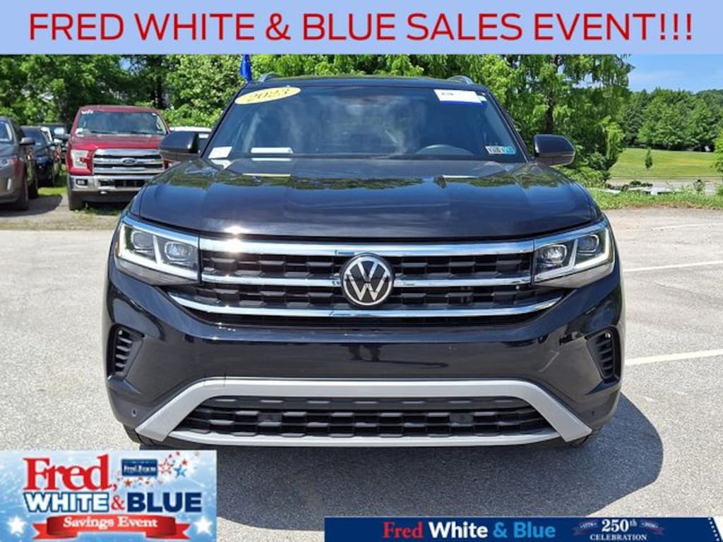 Certified 2023 Volkswagen Atlas Cross Sport 3.6L V6 SE w/Technology SUV