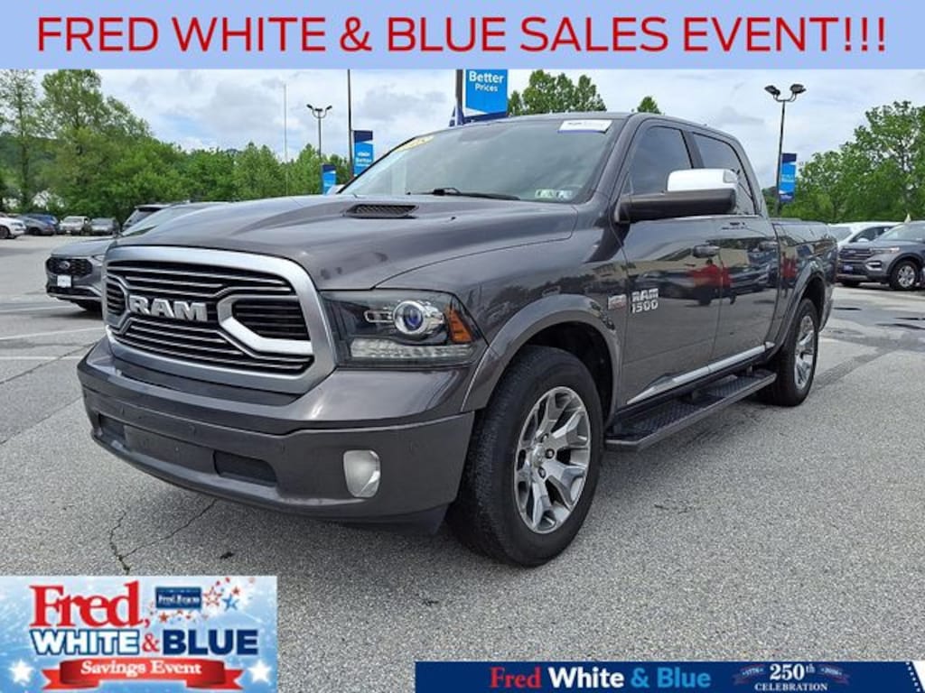 Certified 2018 Ram 1500 Laramie Longhorn Truck Crew Cab