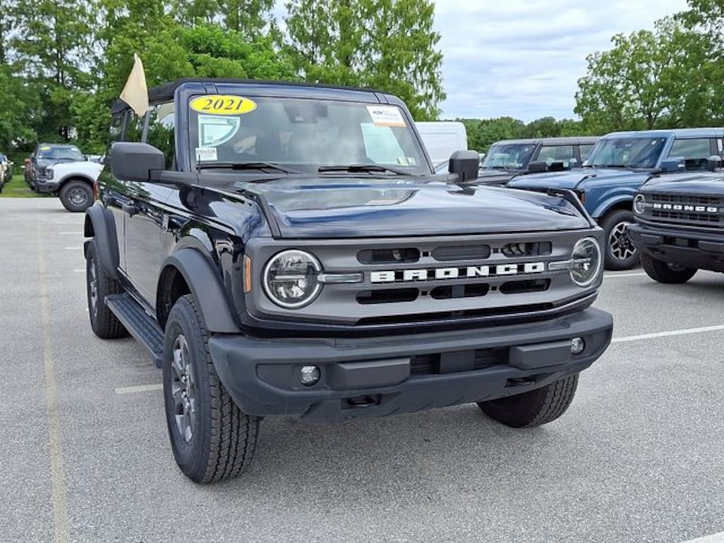 Certified 2021 Ford Bronco Big Bend SUV