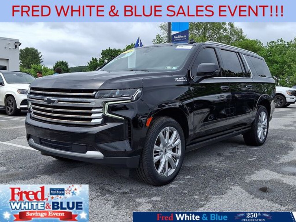 Certified 2021 Chevrolet Suburban High Country SUV