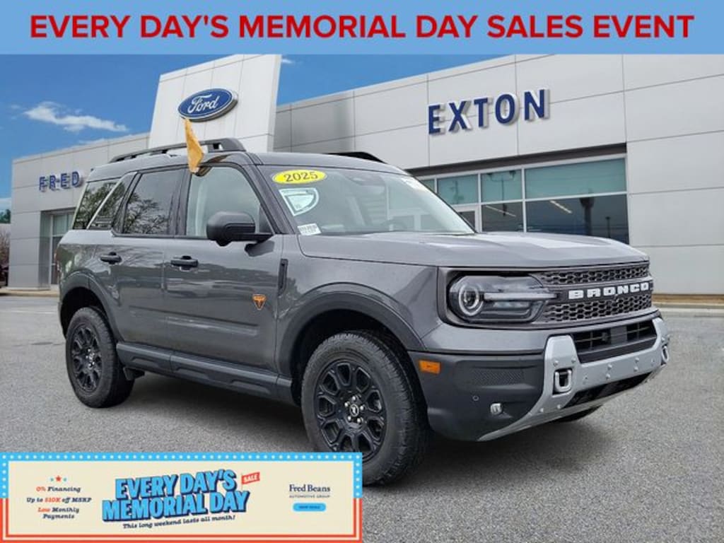 Certified 2025 Ford Bronco Sport Badlands SUV