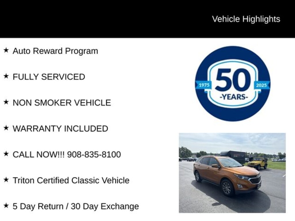 Used 2018 Chevrolet Equinox LT w/1LT SUV