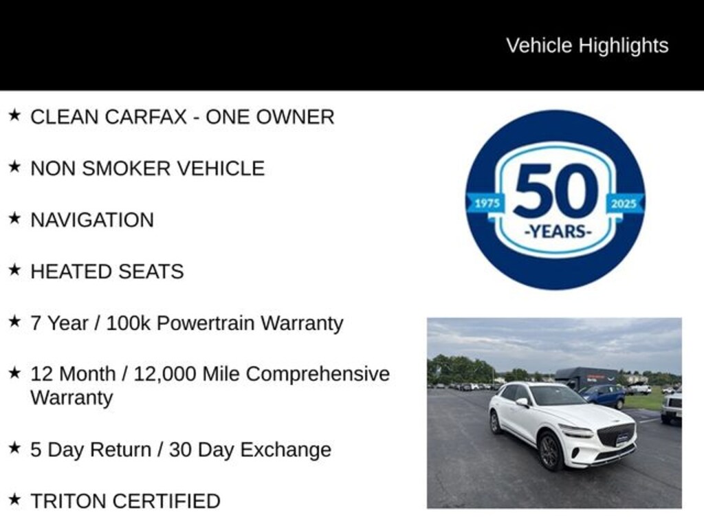 Used 2022 Genesis GV70 2.5T SUV