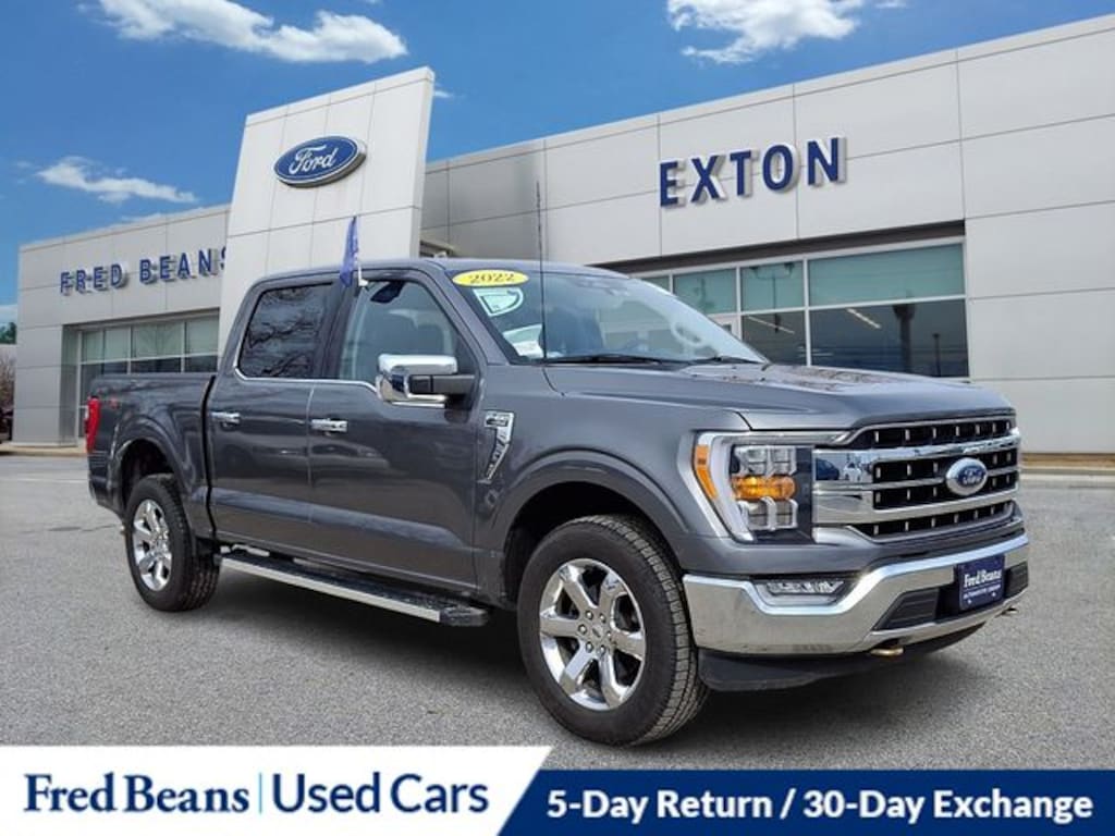 Certified 2022 Ford F-150 Lariat CREW CAB TRUCK