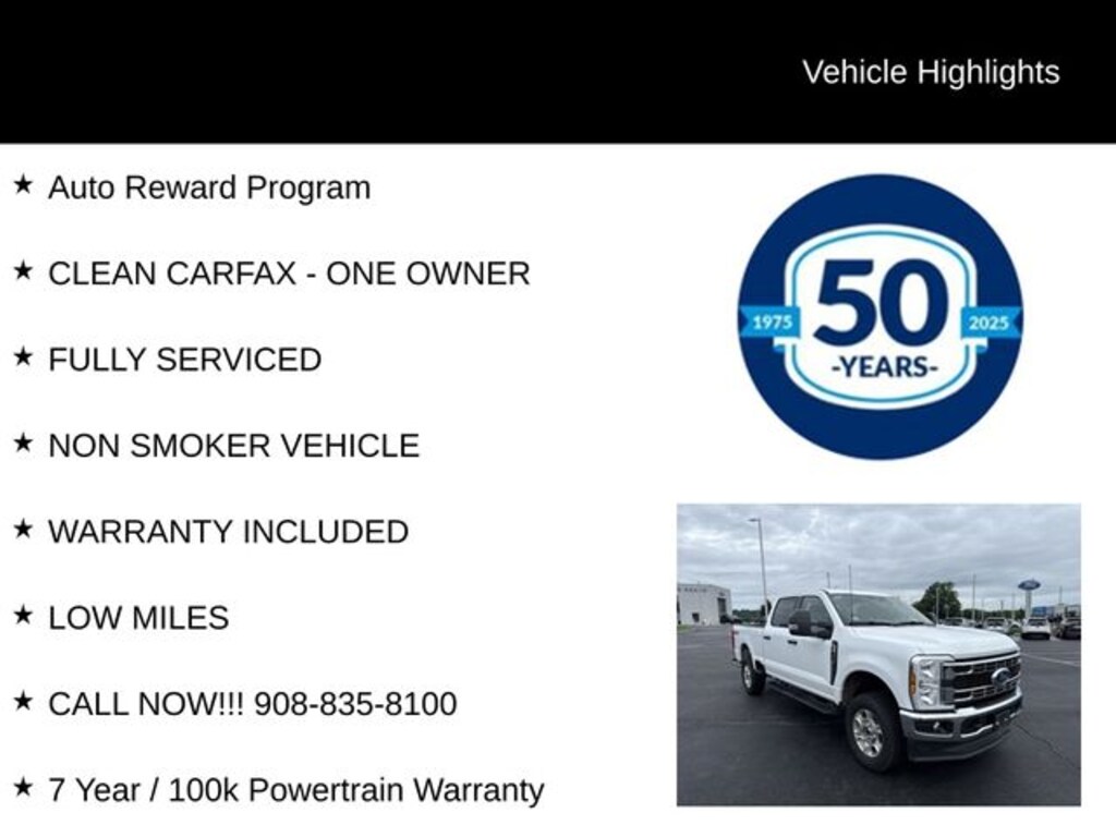 Certified 2025 Ford F-250 XLT CREW CAB TRUCK