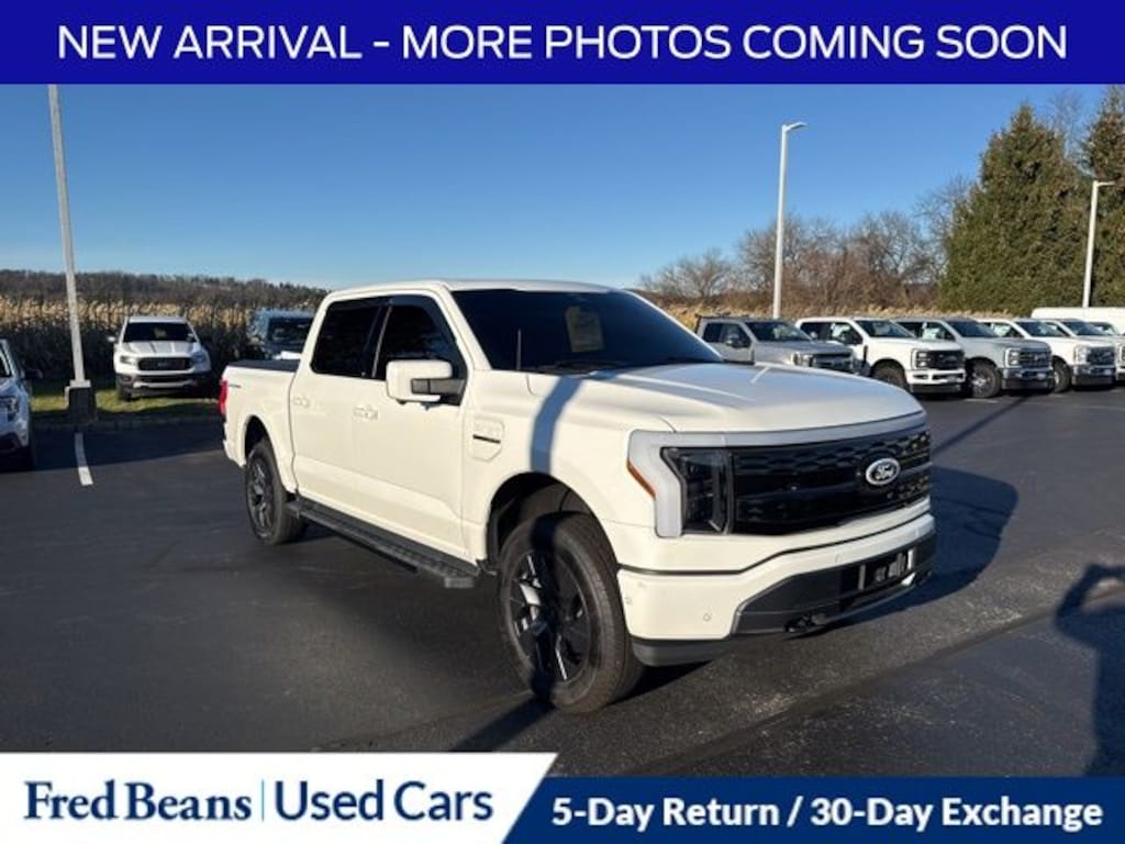 Used 2022 Ford F-150 Lightning Lariat Crew Cab Short Bed Truck