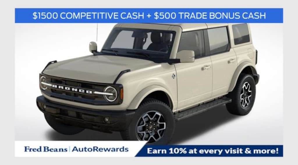 New 2025 Ford Bronco Outer Banks SUV