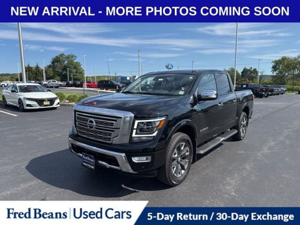 Used 2021 Nissan Titan Platinum Reserve Crew Cab Short Bed Truck