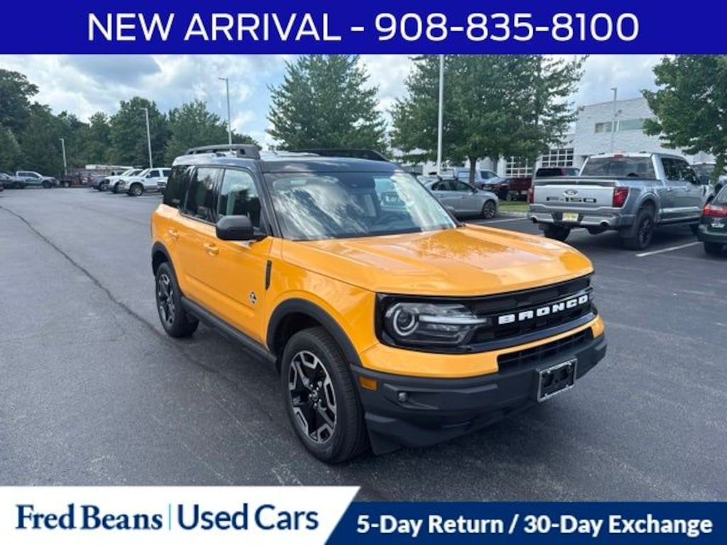 Certified 2022 Ford Bronco Sport Outer Banks SUV