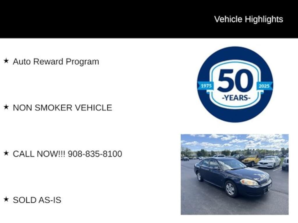 Used 2010 Chevrolet Impala LS Sedan